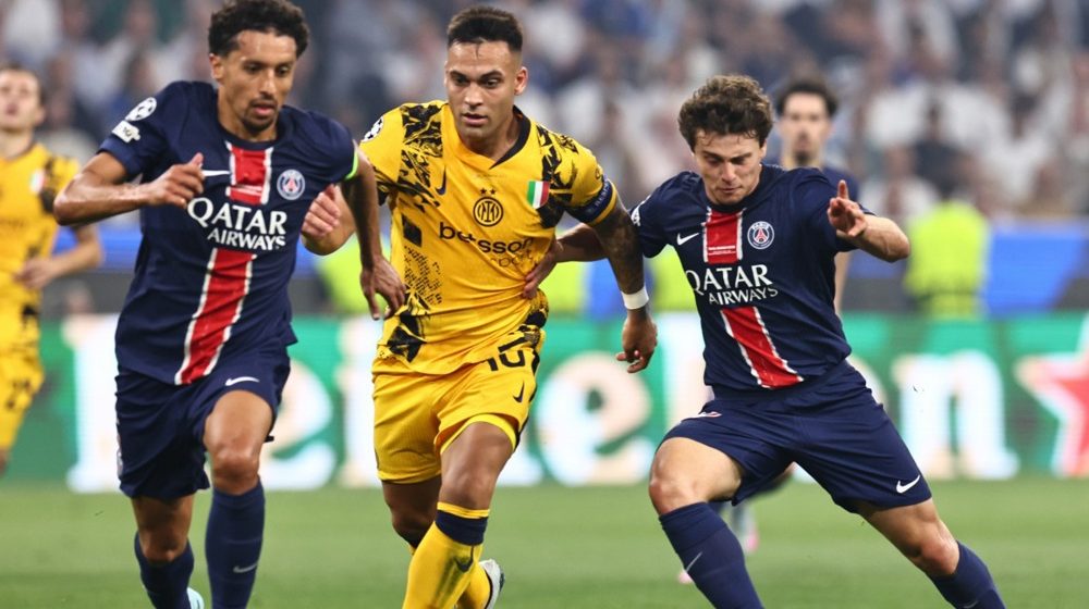 Detalj sa meča Inter - PSŽ