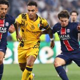 Detalj sa meča Inter - PSŽ