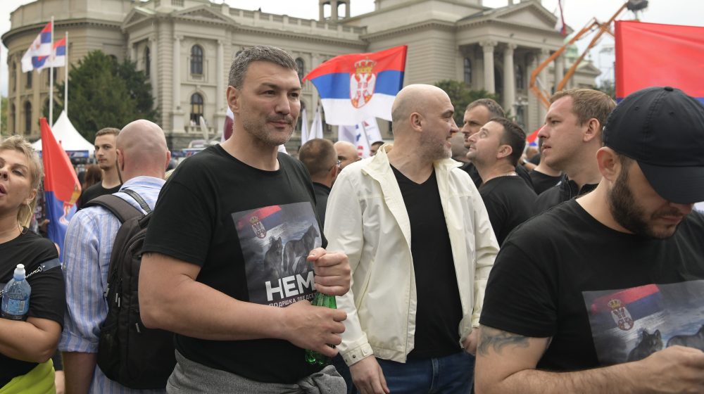 (VIDEO) Mila Popović: Vlada Mandić sukobio se sa studentima na protestu 1