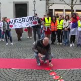 Studenti ultramaratonci stigli do nemačkog Augsburga: Buka u znak dobrodošlice i čitanje imena poginulih u Novom Sadu 6