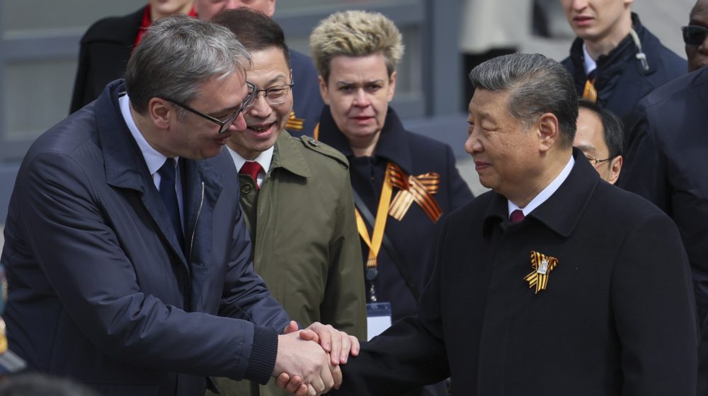 Vučić se sreo sa Si Đinpingom u Moskvi 1