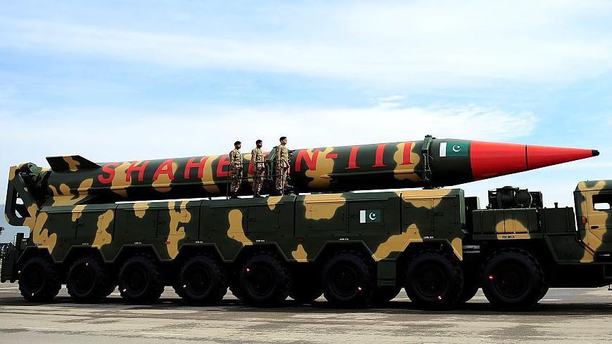 Balistička raketa Šahin-III predstavljena je na vojnoj paradi povodom Nacionalnog dana Pakistana u Islamabadu 23. marta 2016.