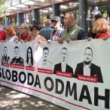 'Novosadska šestorka': Blokada suda, Marija Vasić na infuziji 8