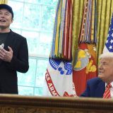 Ilon Mask i Donald Tramp