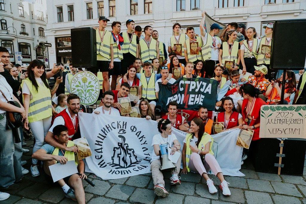 Studenti trče ka Briselu, diplomatski sukob Beograda i Beča 6 studenti maratonci, maraton do brisela, maraton studenata do Brisela, studenti trče do Brisela