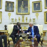 Južnoafrički predsednik Siril Ramafosa i Donald Tramp