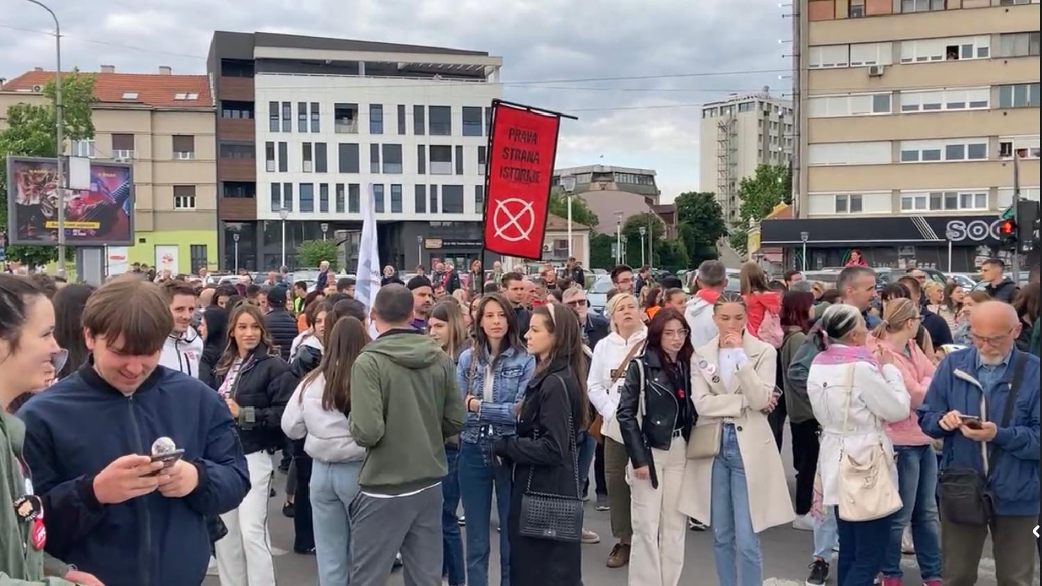Protest u Kragujevcu „Struka uz studente“: Sutra nije dan kada se vraćamo u klupe i katedre, već borbe za pravdu i solidarnost 2