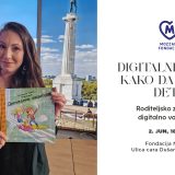 Digitalni svete, kako da čuvam dete: Besplatno predavanje Katarine Jonev u Fondaciji Mozzart 3