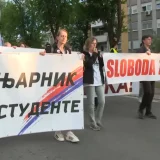 Građani i studenti protestovali ispred Centralnog zatvora u znak podrške Mariji Vasić 6