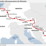 Studenti trkači iz Srbije blizu Brisela 6