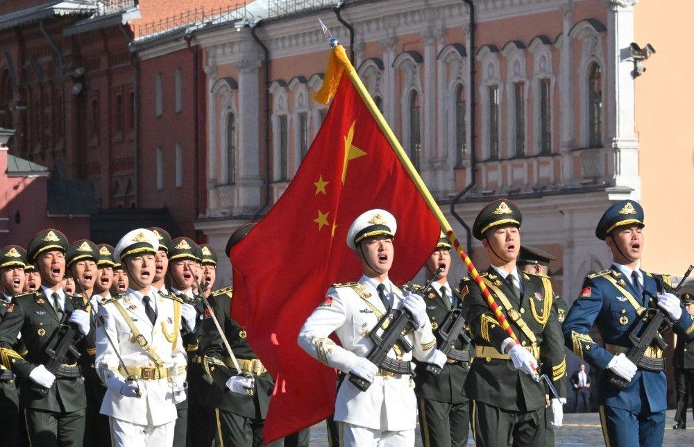 Dan pobede u Moskvi: Uz Putina Si Đinping, Vučić, Dodik i Fico 4 kineska vojska, kinezi u moskvi, kineski vojnici na paradi u Moskvi