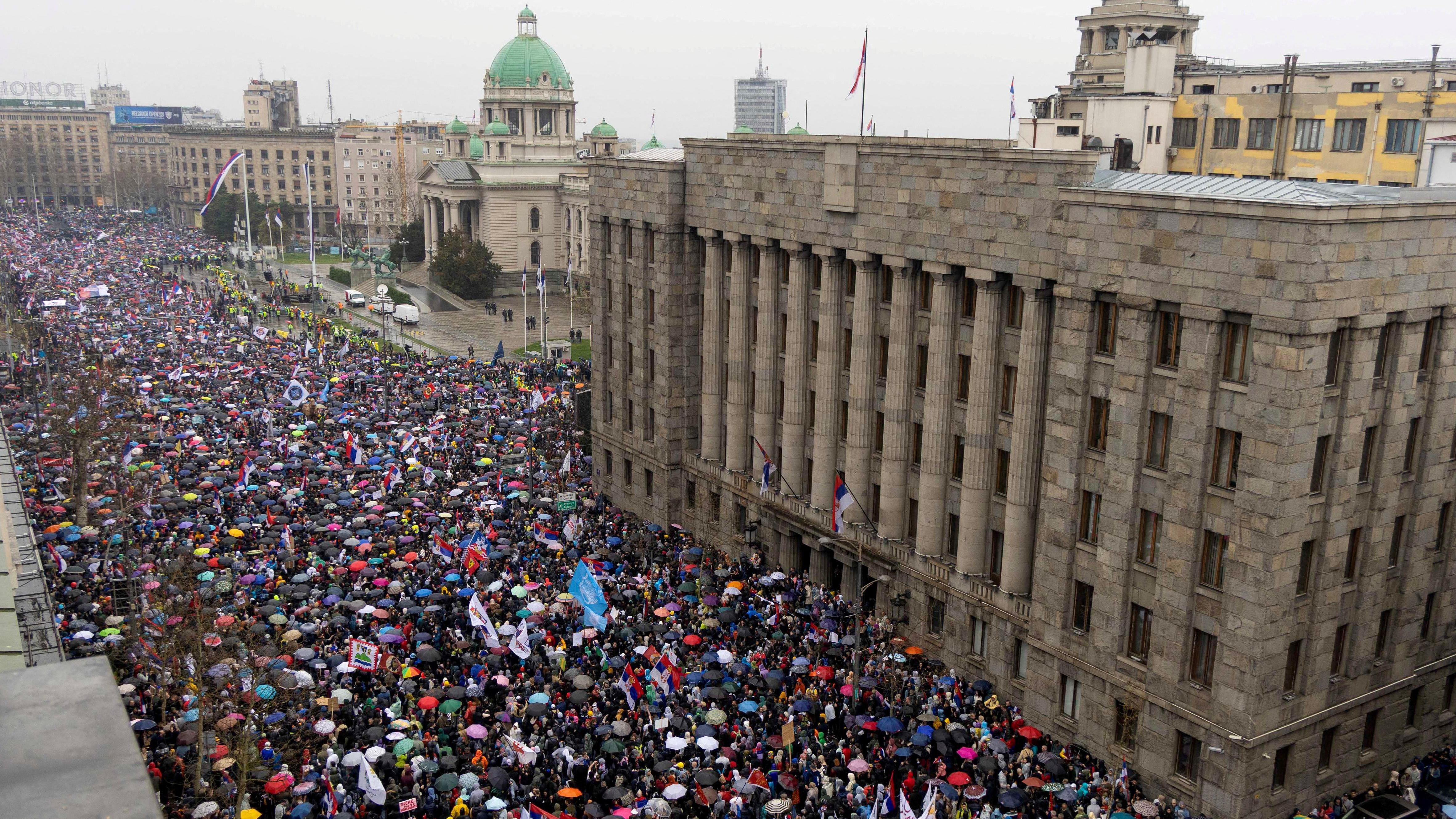 Izlazak studenata na 'izbornu utakmicu' - zašto sada 2 Protest u Beogradu 15. marta