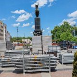 Komunalna inspekcija naložila uklanjanje bine postavljene za Vučićev Svenarodni sabor 2