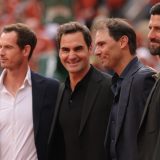 Đoković, Federer i Marej na Nadalovom oproštaju: “Novače, ti još ne znaš kako je kad nema više nervoze” (FOTO) 1