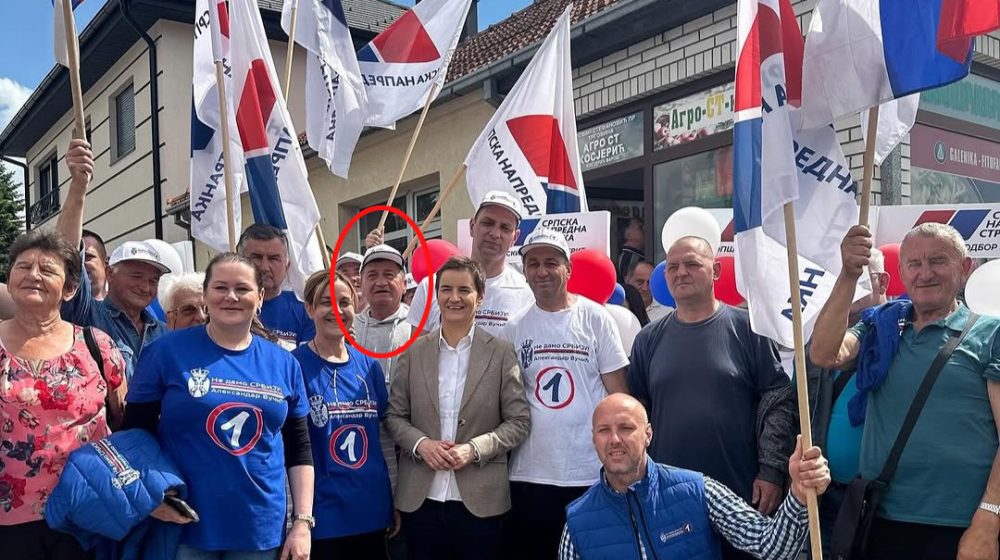 Napadač na snimatelja N1 u društvu Ane Brnabić u Kosjeriću 1