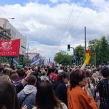 Održan protest studenata i građana u "krugu dvojke": Traže se izbori (FOTO/VIDEO) 5