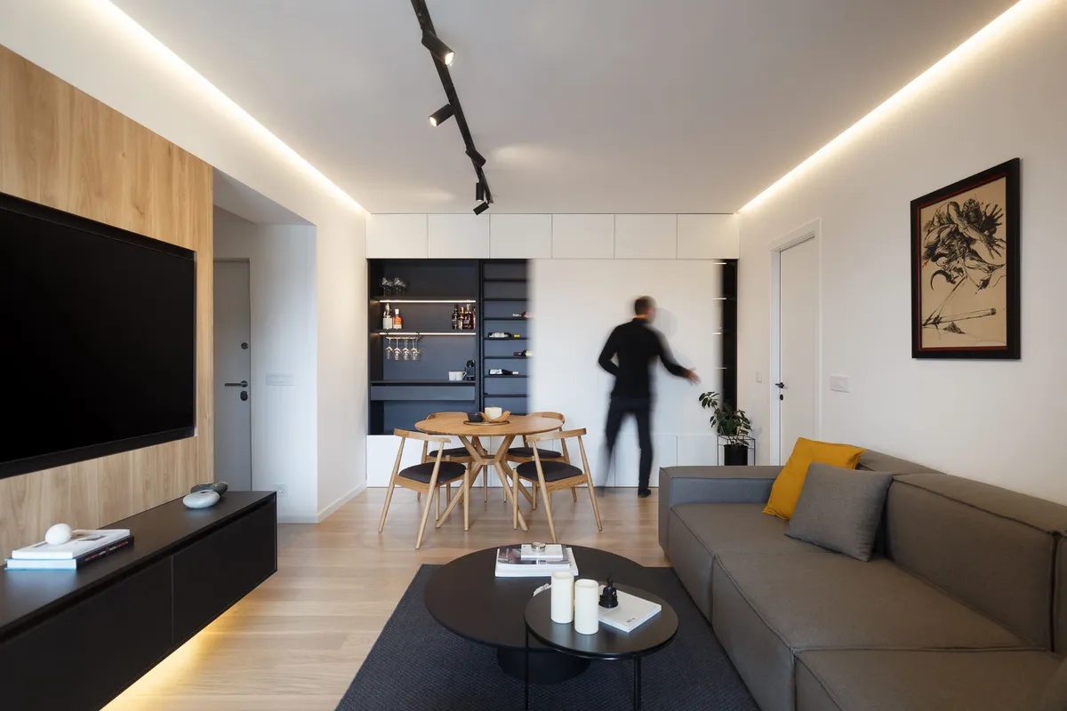 Ovaj stan adaptiran je u modernom stilu: Kada vidite radnu sobu, poželećete da iz nje nikada ne izađete 3