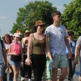 Protest u Bačkom Gradištu: Kolona pešaka iz Bečeja i Novog Bečeja dočekana domaćinski 3