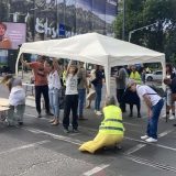 Deveti dan blokade akademske zajednice ispred Vlade 1