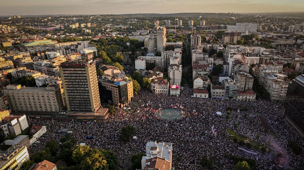 Studenti na Vidovdan okupili više ljudi nego naprednjaci u celoj Srbiji 1