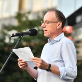 "Studenti su nas povezali": Ceo govor rektora Vladana Đokića na Vidovdanskom protestu 6