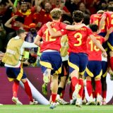 Detalj sa meča Španija - Francuska
