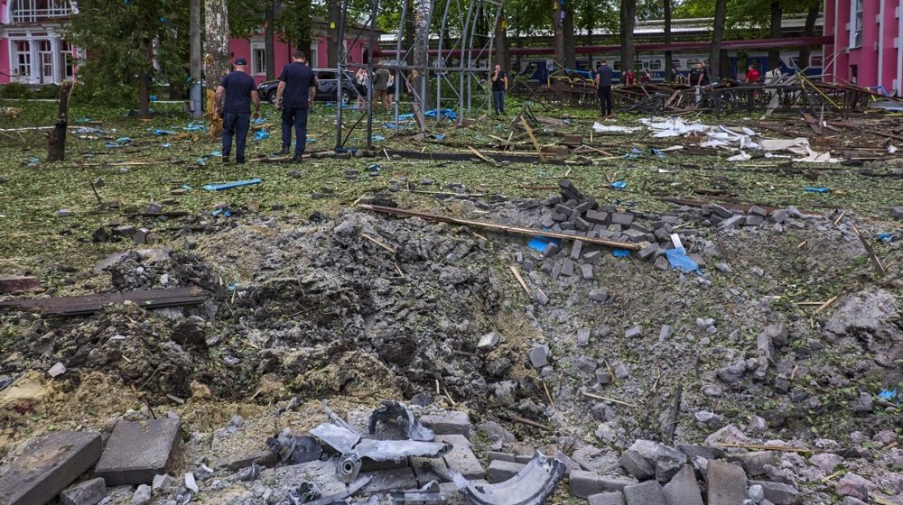 "Rusi pogodili porodilište": Vazdušni udari na Kijev i Odesu 1