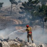 požar na ostrvu Hios u Grčkoj
