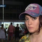 Studentkinja koja je bila uz Stefana Tomića u toku privođenja opisala kako je odveden 1