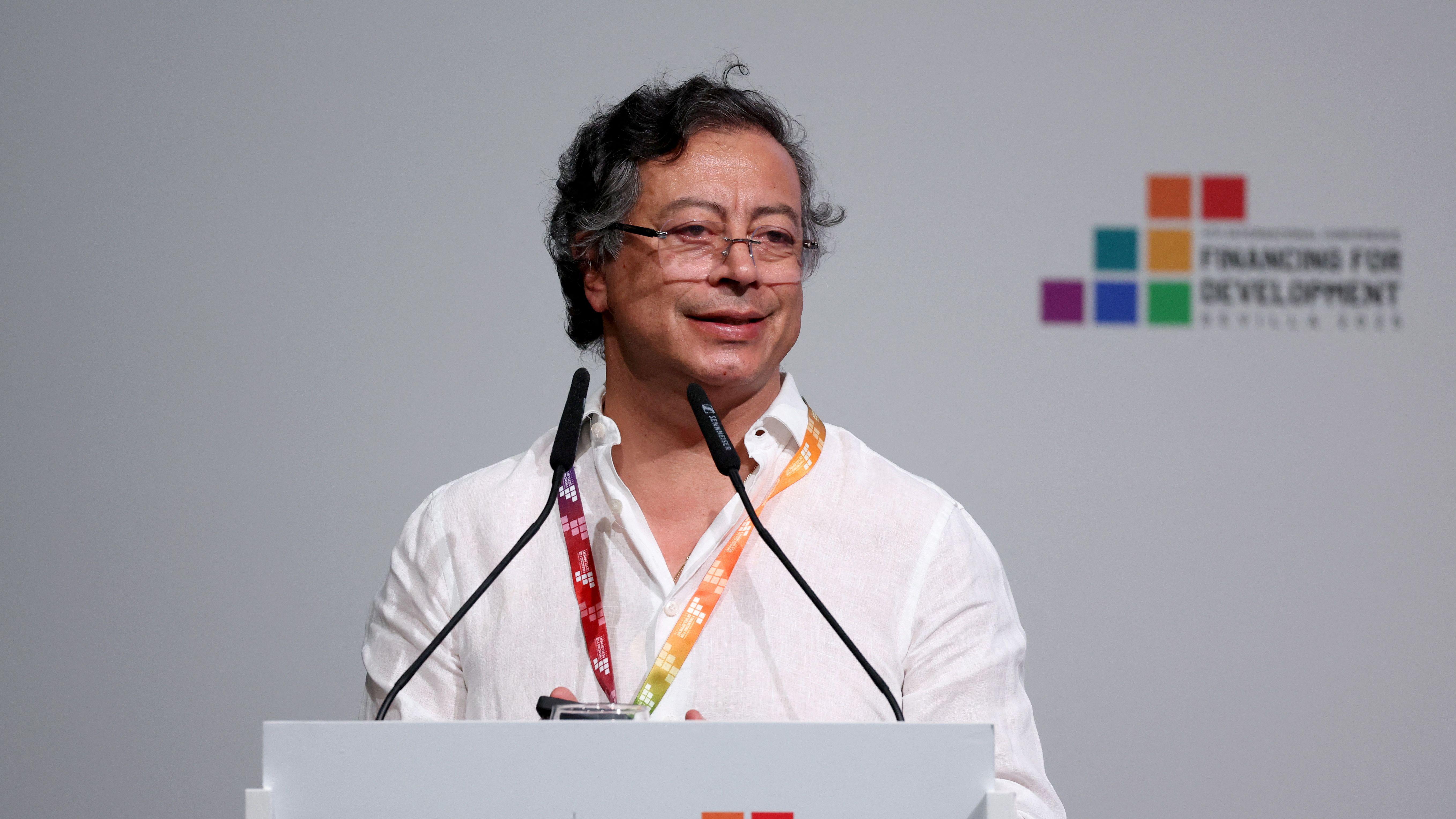 Kolumbijski predsednik Gustavo Petro