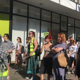 Protest u Beogradu u znak podrške Palestini (VIDEO) 1