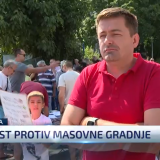 Meštani karaburme protest