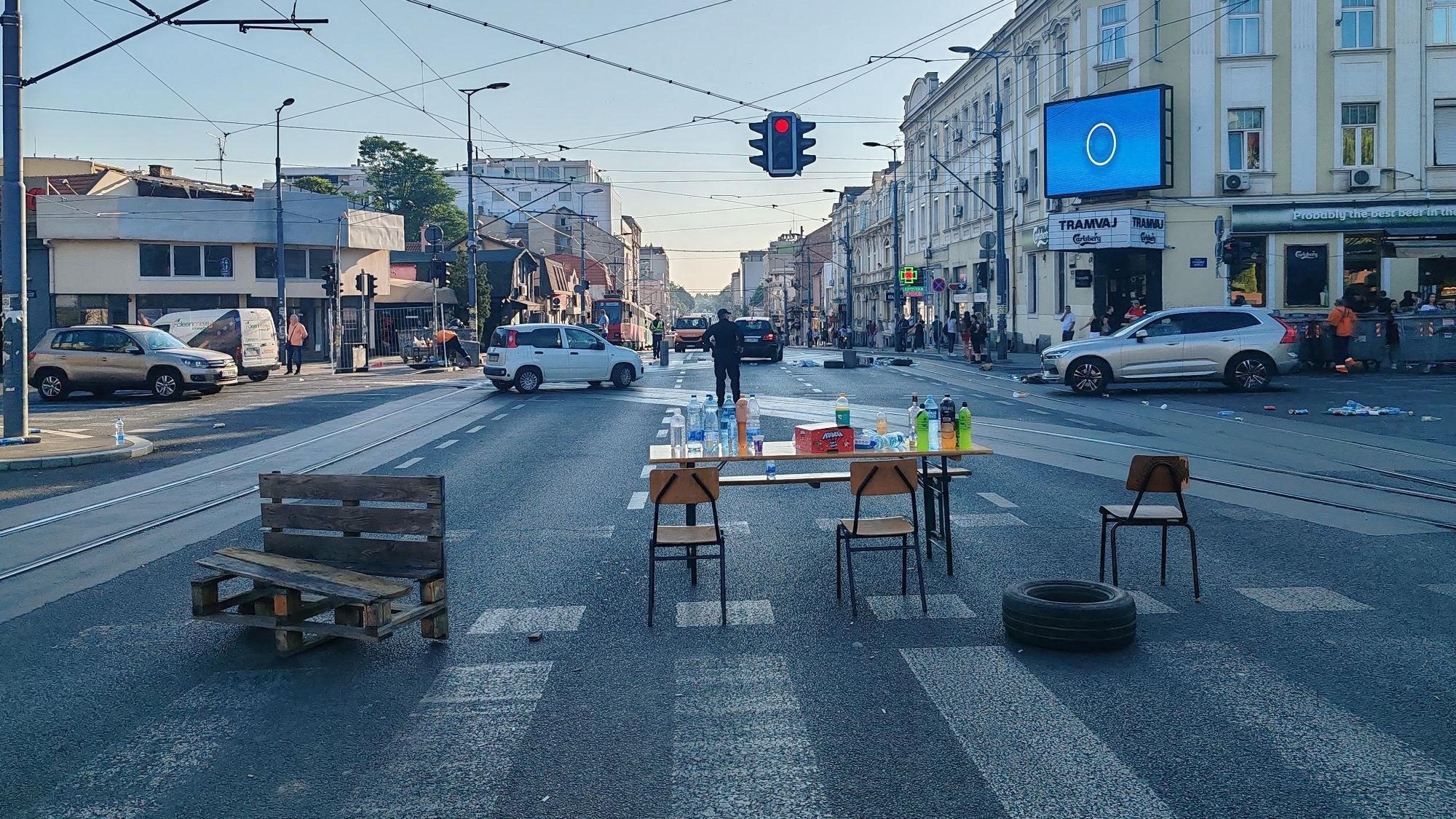 Deo blokada širom Srbije završen, najavljena nova okupljanja 1 Blokada ulica u Beogradu