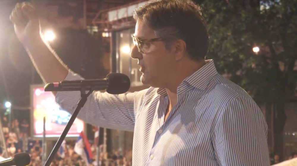 Dejan Bodiroga, protest