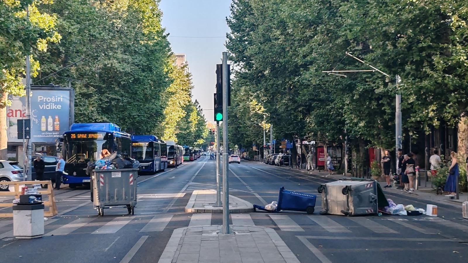 Blokade ulice u Beogradu