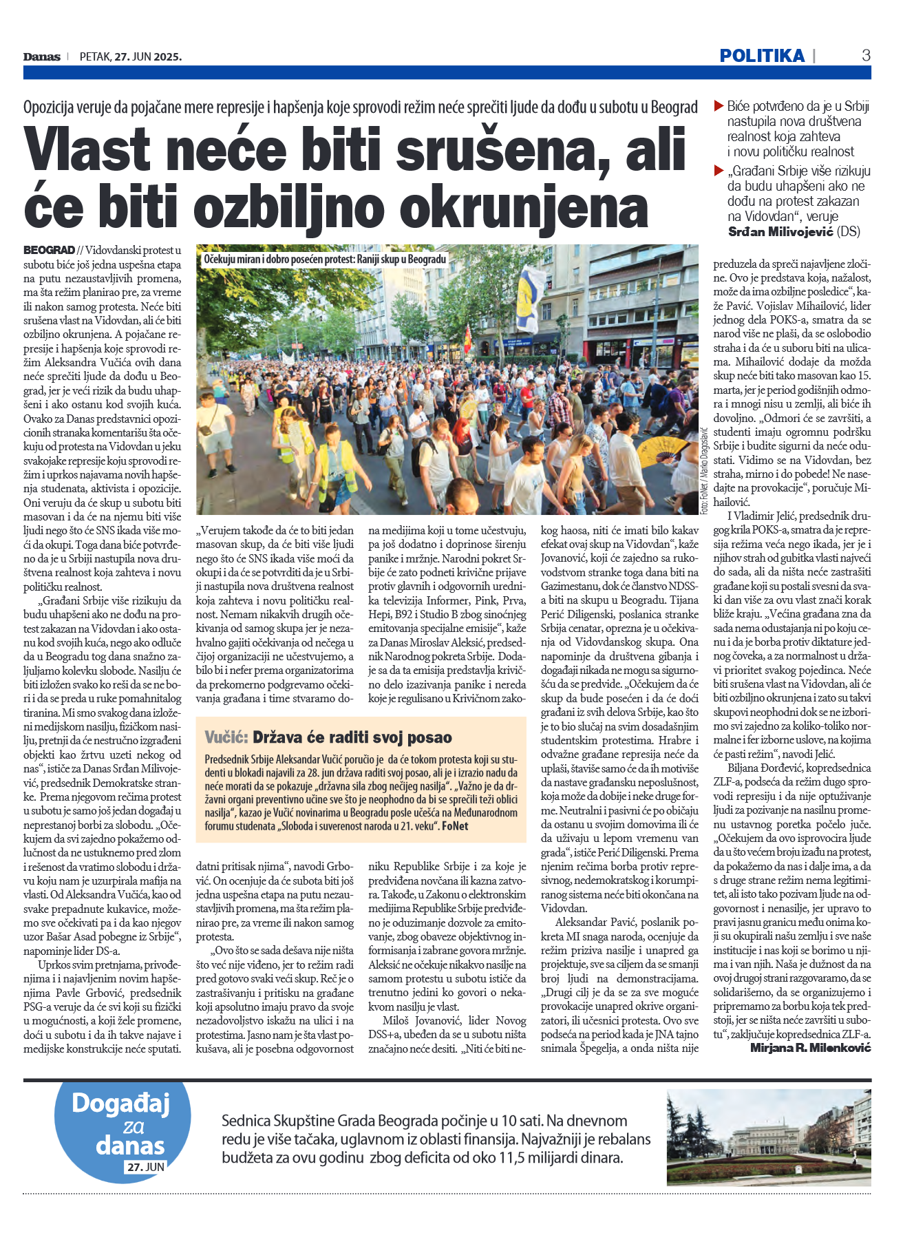 Demanti Novog DSS-a 2