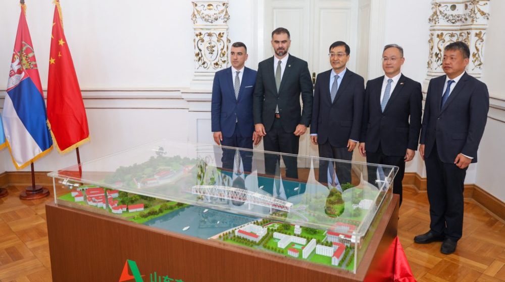 Novi Sad: Potpisan memorandum o prijateljstvu sa Đinanom, Kinezi predstavili izgled pesačko-biciklističkog mosta 1