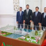 Novi Sad: Potpisan memorandum o prijateljstvu sa Đinanom, Kinezi predstavili izgled pesačko-biciklističkog mosta 1