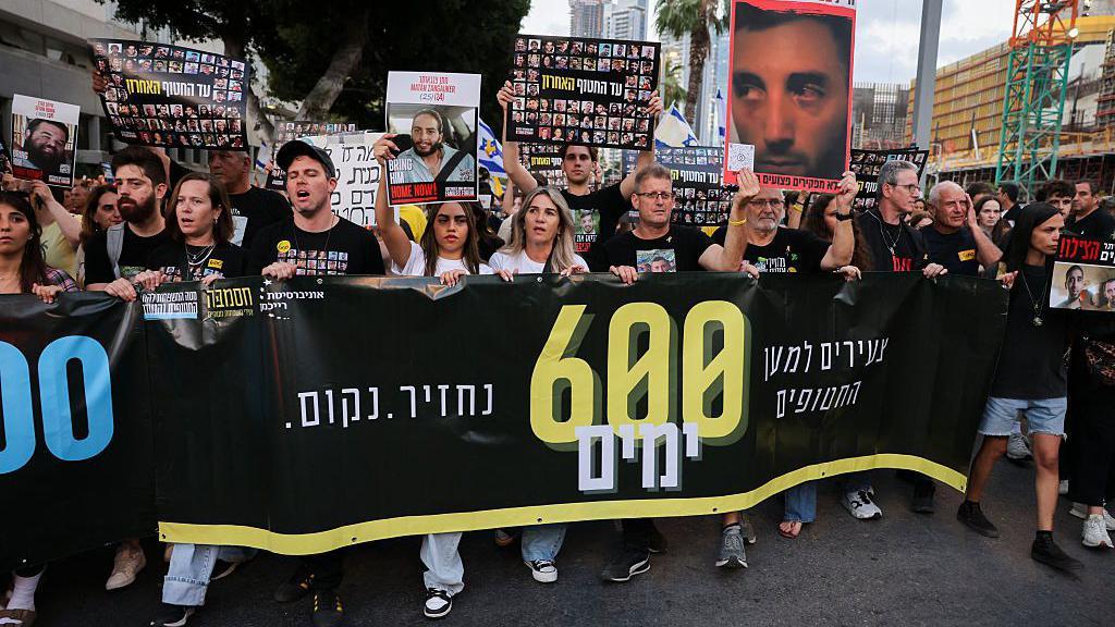 šprotesti u Izraelu, izraelski taoci