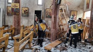 Sirijske vlasti saopštile su večeras da su uhapsile šest osoba umešanih u samoubilački napad na pravoslavnu crkvu u Damasku, gde je u nedelju poginulo najmanje 25 ljudi.