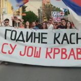 "Ruke su još krvavije": Studenti i građani obeležili šest meseci od blokade Filozofskog fakulteta u Nišu