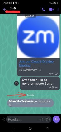 prepiska trajković Odgovor Aleksandra Ćorca na saopštenje i tvrdnje SNF-a Momčila Trajkovića 1