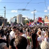 MUP objavio svoju procenu broja okupljenih na protestu na Slaviji 2