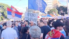 Slavija Vidovdan protest 28. jun Incidenti nakon studentskog protesta na Vidovdan, ima povređenih i privedenih (FOTO, VIDEO) 35