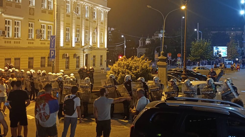 Studenti pozvali građane da im šalju "sve snimke nasilja policije i batinaša" 1