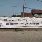 Trosatna blokada nadvožnjaka u kragujevačkoj Sušici završena "pumpanjem" i bukom umesto predviđenom tišinom 2