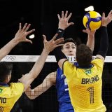 Alesandro Mikjeleto, odbojka Italija