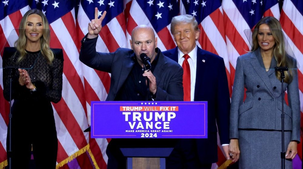 Dejna Vajt i Donald Tramp