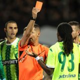 Incidenti po završetku utakmice u Humskoj, sudija podelio četiri crvena kartona: Partizan bez golmana Miloševića protiv Aleksandrije 1