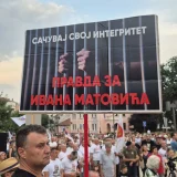U Kraljevu održan protest "Srbija traži pravdu", obratila se i supruga uhapšenog Ivana Matovića (VIDEO) 1